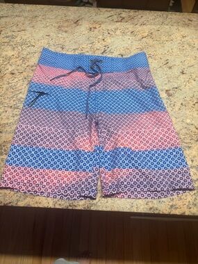 Just Bones Boy’s size 18 (29) Blue Swim/Board Shorts